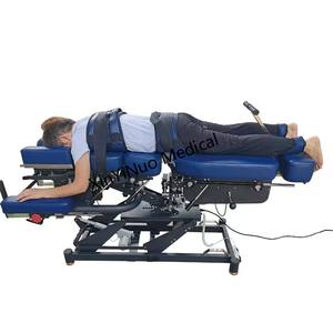 Meja Traksi Listrik untuk Perawatan Tulang Belakang Lumbar dan Servikal, Alat Peregangan Fisioterapi, Meja Dekompresi Chiropraktor - Product Image 5