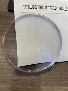Lentilles optiques personnalisées à livraison rapide 1.67 avec traitement anti-reflet, protection lumière bleue et revêtement spécial HMC Emi - Product Image 5