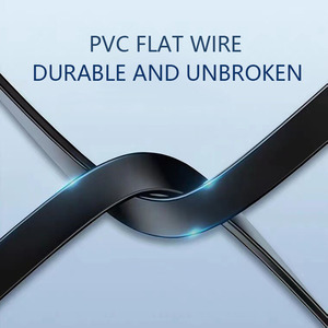 <span class=keywords><strong>Cable</strong></span> <span class=keywords><strong>de</strong></span> red plano retráctil Cat 6, cobre puro, <span class=keywords><strong>4</strong></span> pares, 26 AWG Gigabit, <span class=keywords><strong>cable</strong></span> <span class=keywords><strong>de</strong></span> conexión <span class=keywords><strong>de</strong></span> <span class=keywords><strong>Internet</strong></span> <span class=keywords><strong>de</strong></span> alta velocidad - Product Image 4