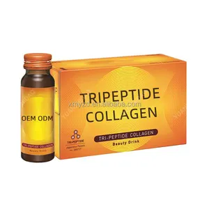 맞춤형 안티 에이징 콜라겐 제품 트리펩티드 섬유 연어 콜라겐 트리펩티드 액체 콜라겐 샷
