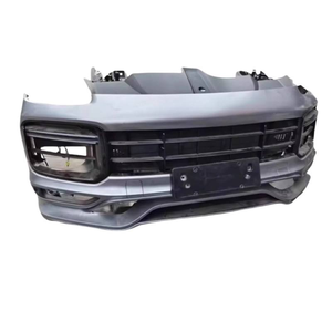 Utilisé pour Porsche <span class=keywords><strong>Cayenne</strong></span> GTS9Y0 9YA Auto Car Bodykit Nose Cut Front Bumper Lip avec Headlights Bumper Replacement - Product Image 1