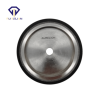 Meule CBN électroplaquée personnalisée D127mm, épaisseur 22,2mm, alésage 12,7mm, grain B151 pour le meulage de l'acier