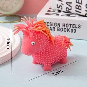 Moldes de fundición de resina hechos a mano DIY estilo Ins adornos decorativos silicona unicornio Squishy - Product Image 5