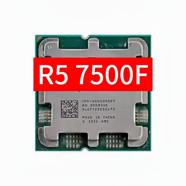 BRAND NEW OEM TRAY NEW 7500F/7600X/7700/7800X3D Desktop Processor CPU AM5 Socket Type for Computer and Gaming DESKTOP CPU