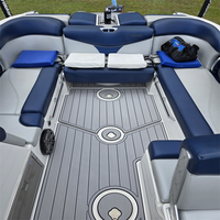 Tapis de sol pour bateau MasterCraft X26 Cockpit Pad 2018, en mousse EVA imitation teck, style SeaDek MarineMat Gatorstep, auto-adhésif