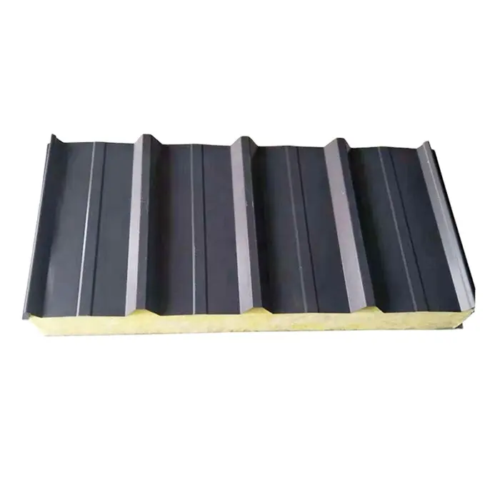 Four-Peak overlapping type Insulated roofing tile panel sandwich