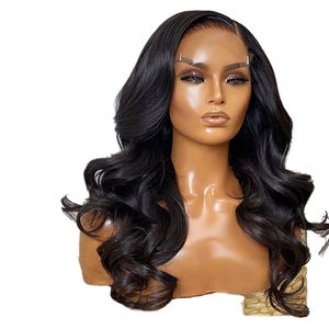 Upgrade your collection with 13x6 full frontal HD human hair lace <b>front</b> <b>wig</b>, offering seamless blending and flexibility - Product Image 1