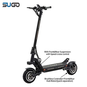 สกู๊ตเตอร์มอเตอร์คู่1200W 55 km/h รับประกันหนึ่งปี SGX5หน้าจอ LCD มอเตอร์คู่ SGX5 SGX5ไฟฟ้า SGX5 SGX5 - Product Image 4