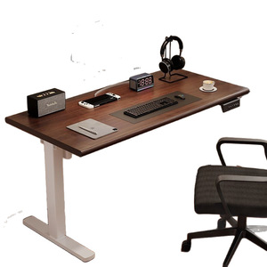 โต๊ะยกไฟฟ้าโต๊ะคอมพิวเตอร์บ้านสำนักงานโต๊ะไม้ที่ยกได้แบบสมาร์ทโต๊ะปรับได้ - Product Image 4