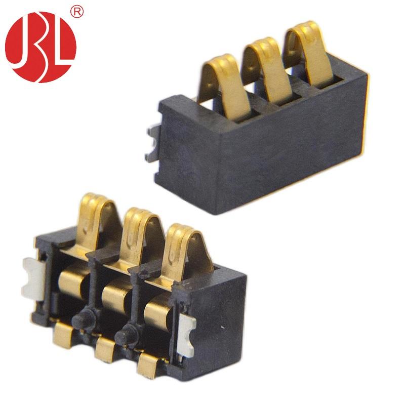 Right Angled Spring BT-23 Series 2.0mm Pitch SMD Right Angle Spring Battery Connector ...