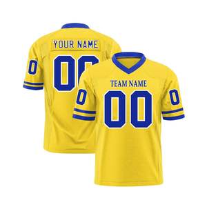 Maillot de football personnalisé Nom/Numéro du joueur Maillot d'entraînement Polyester - Product Image 3