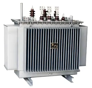 200 315 630kva 5000 KVA 10KV 11kv 15kv 33kv Transformador de potencia inmerso en aceite con núcleo de cobre trifásico