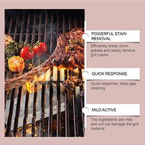 Vente flash Nettoyage doux Dégraissant Élimination des taches Nettoyage portable du rack de <span class=keywords><strong>barbecue</strong></span> Vaporisateur - Product Image 3
