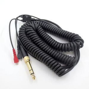Cable de audio y video de repuesto para <span class=keywords><strong>Sennheiser</strong></span> <span class=keywords><strong>HD25</strong></span> HD560 HD540 HD430 HD250 3,5mm conector PVC chaqueta auricular resorte - Product Image 3