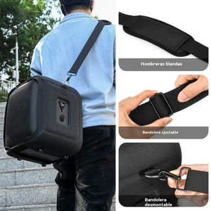 ฝาครอบป้องกัน EVA กันกระแทกป้องกันการตกพร้อมสายสะพายไหล่และฐานรองเท้าสำหรับลำโพงเจบีแอล ปาร์ตี้บ็อกซ์ เอนเคอร์ เอสเซนเชียล - Product Image 4