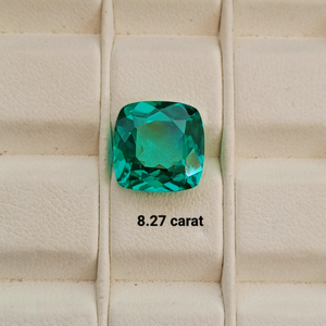 Piedra preciosa YAG cultivada en laboratorio, corte cojín, claridad brillante, facetada, calidad premium, para la fabricación de joyas artesanales. - Product Image 2