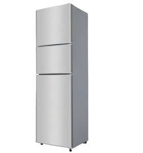 <span class=keywords><strong>Réfrigérateur</strong></span> <span class=keywords><strong>combiné</strong></span> à <span class=keywords><strong>portes</strong></span> en acier inoxydable VCM de grande capacité de 158L pour la maison ou l'hôtel - Product Image 2