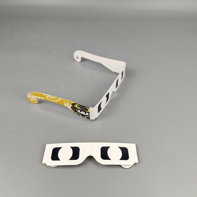Custom LOGO Printing Paper Sunglasses 3D Glasses