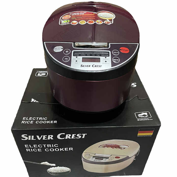 Utensilios de cocina multiusos, Cocina eléctrica portátil, inteligente, 5l, Silver Crest, automática