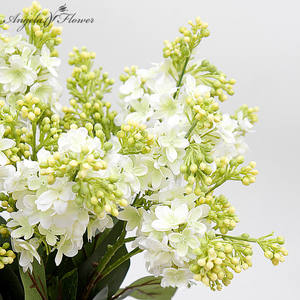 Ramo de flores artificiales para boda, decoración para el hogar - Product Image 6