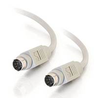 Prises personnalisées ODM/OEM 8 Mini Din 8 Mini Din 8 broches câble mâle-mâle Beige 1.5/2/3/4/5/6/7/9 M