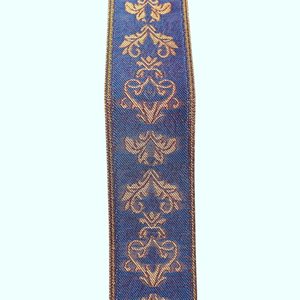 Pita Jacquard Etnik 6cm 100% Poliester dengan Pola Bunga untuk Pesta, Pakaian, Jepit Rambut & Proyek DIY - Product Image 6