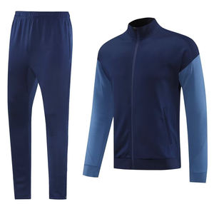 25-26 Nieuwe Hoge Kwaliteit Lange Pull Ronde Hals Sportkleding Hot Verkopende Top Heren En Dames Ademende Sportkleding Met Broek Set - Product Image 3