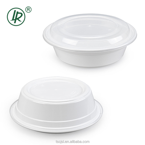 Sản xuất 27oz dùng một lần nhựa Hộp Ăn Trưa Trắng microwavable để đi hộp BPA free Leak-proof Deli <span class=keywords><strong>Container</strong></span> có nắp đậy - Product Image 1