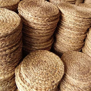 Wholesale Natural <b>Round</b> Woven <b>Placemats</b> Wicker Seagrass <b>Placemat</b> Rattan <b>Placemats</b> from Vietnam Hot Sale - Product Image 2