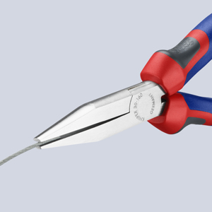 Alicates mecánicos de acero al carbono de Punta larga Alicates de corte de punta de aguja certificados por VDE Mango de plástico para uso industrial de bricolaje OEM - Product Image 4