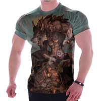 T-shirt de compression à manches courtes pour homme, impression par sublimation, personnalisé, élastique, séchage rapide, couche de base pour la course, la gym et les sports