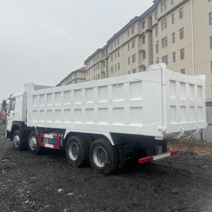 Camion benne minier poids lourd HOWO 8x4 371HP 12 roues, moteur diesel, occasion, prix de vente - Product Image 4