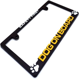 إطار لوحة ترخيص السيارة مصنوع من الألومنيوم عالي الجودة بحروف مخصصة يابانية الصنع - Product Image 1