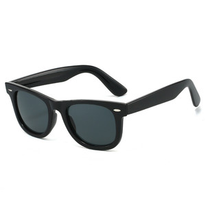 Biểu tượng tùy chỉnh 2025 Chất lượng cao cổ điển lớn khung lái xe kính mặt trời UV400 Glass Lens Kính mát vuông cho nam giới phụ nữ - Product Image 3