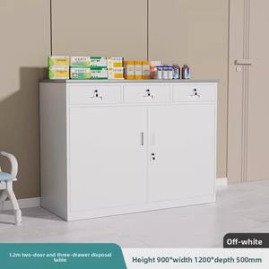 अस्पतालों के लिए दंत चिकित्सा सौंदर्य उपचार तालिका और पालतू चिकित्सा वितरण कैबिनेट, दोनों कम अलमारियाँ हैं। - Product Image 2