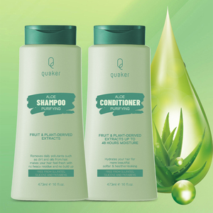 Quaker Marque privée Naturel Aloe Vera Hydratant Bio <span class=keywords><strong>Shampooing</strong></span> Anti Pellicules Contrôle de l'huile Rafraîchissant Cheveux Énergie <span class=keywords><strong>Shampooing</strong></span> - Product Image 5