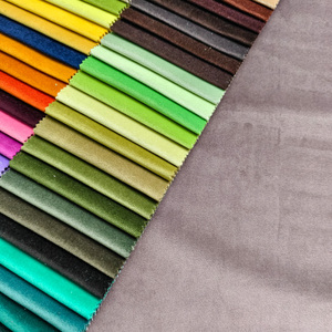 Tissu d'ameublement en velours épais et doux, tissé, teint uni, durable, pour canapé, chaise, mobilier, décoration maison et hôtel, vente en gros - Product Image 4