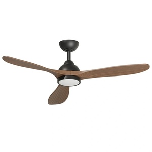 LED <b>ceiling</b> fan 52 inches 3 ABS wood color blade living room decoration <b>ceiling</b> fan with <b>remote</b> <b>control</b> - Product Image 1