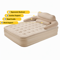 Matelas pneumatique de camping avec pompe intégrée, matelas gonflable, lit gonflable avec pompe, lit d'air
