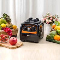 A7400 Mixeur Professionnel pour Cuisine, 2800W, 3.9L Blender Commercial Portable pour Shakes et Smoothies, Facile à Nettoyer Noir