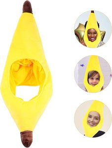 Sombrero de plátano Accesorio de disfraz de comida Plátano Accesorios de frutas tropicales Sombreros Disfraces - Product Image 3