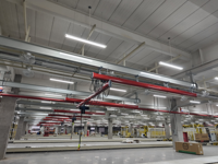 Système de levage flexible KBK pour atelier 1T 2T 3T, type combiné extensible avec chaîne et palan manuel en option