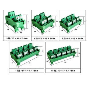 Diode anti-inversion 1A 2A 3A 1000V de type terminal 3-15, guide de type anti-inversion, bloc de bornes PLC, bloc de bornes à diode - Product Image 3