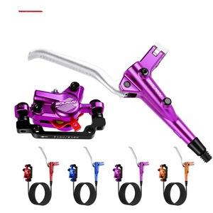 Frein à disque hydraulique intégré super léger BOLANY pour VTT, frein à huile à double piston, étrier hydraulique intégré, dissipation <span class=keywords><strong>de</strong></span> chaleur, plaquettes <span class=keywords><strong>de</strong></span> frein - Product Image 1