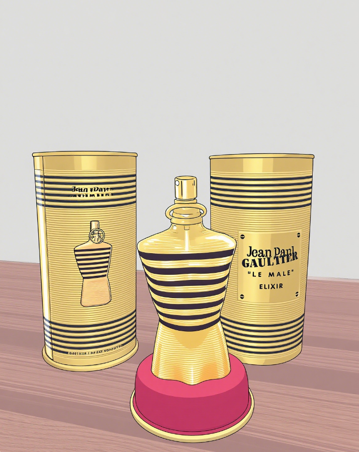 Jeanpoul Gaultier высококачественные мужские парфюмы Nude Le Beau Gaultier в высококачественной стеклянной бутылке с ароматом крема