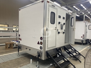 Remolque de Baño Portátil de Diseño Moderno para Exteriores, Remolque de Inodoro de Fibra de Vidrio con Urinario - Product Image 3