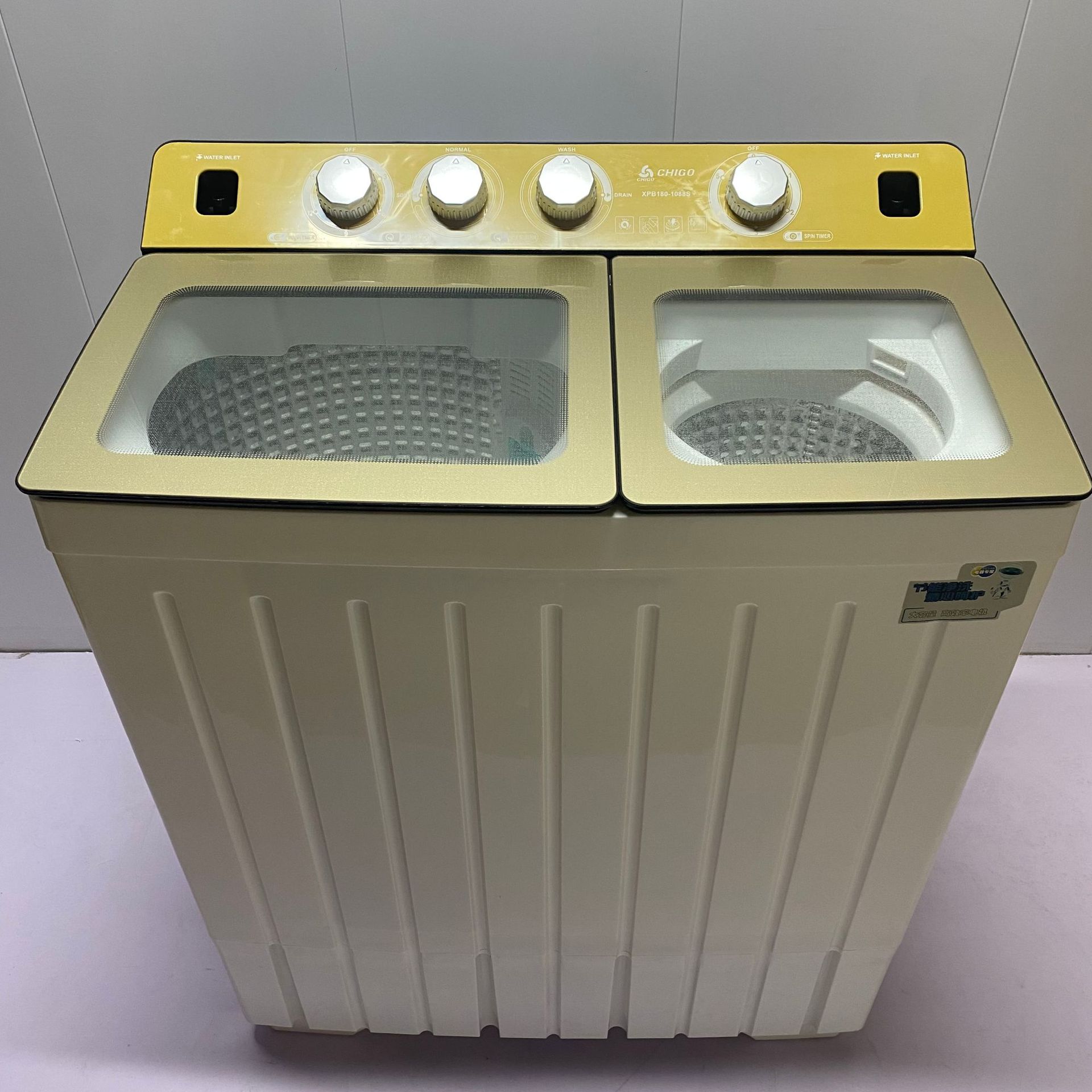 Top-Load Mini Washing Machine 15KG Double-Tub Semi-Automatic Large Capacity  Home Use Outdoor Application English Manual Plastic| Alibaba.com