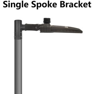 <b>LEDLIGHTING</b> WHOLESALE Single Spoke Mounting Bracket for Round Pole-Bracket-Mounted Accessories - Product Image 5