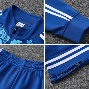 Chaquetas de entrenamiento de fútbol para hombre, camisetas de fútbol, chándales deportivos de manga larga, chándales de fútbol con cremallera, chándales de fútbol - Product Image 5