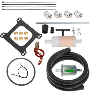 Aluminum 4 Barrel 1411 Carburetor <strong>Electric</strong> Choke 750 CFM Square Bore Air <strong>Valve</strong> New for Edelbrock 1411 Performer <strong>Throttle</strong> Body